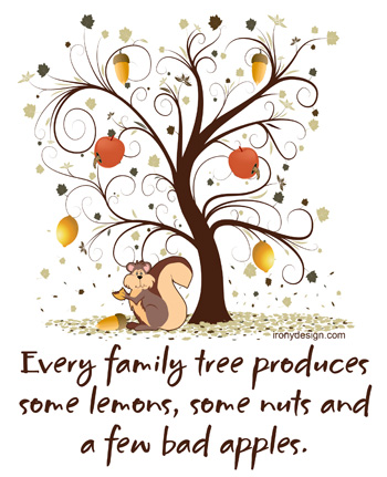 Logo Design Gallery on Family Tree Humor   Irony Design Fun Shop   Humorous   Funny T Shirts